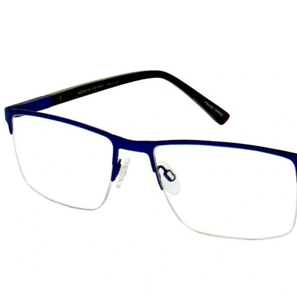 Perry Ellis PE456-1 Men’s Eyeglasses Frames Case RXable Black Matte. NWT